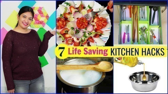 '7 KITCHEN HACKS You Must Know | #MyMissAnand #CookWithNisha'