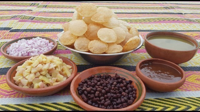 'Golgappa Recipe | Pani Puri Recipe | How To Make Pani Puri At Home | Village Food Secrets'