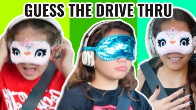 'GUESS THE DRIVE THRU CHALLENGE | PART #2 | SISTER FOREVER'