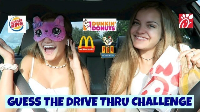 'Guess the Drive Thru Challenge ~ Jacy and Kacy'