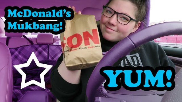 'McDonald\'s Mukbang! Vegetarian Hack!'