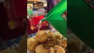 'Pani Puri Indian Street Food #shorts #streetfood'