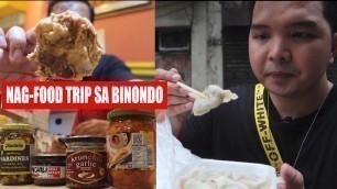 'S2 EP 34 | NAG FOODTRIP SA BINONDO | ANGOLD | SINCERITY | ONGPIN | CHINATOWN | VICE GANDA'