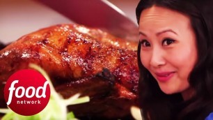 'Ching He Huang\'s Succulent Roast Peking Duck | Big Eat'