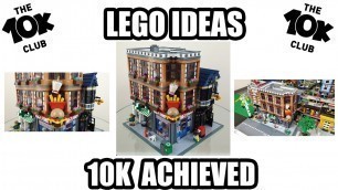 'LEGO IDEAS - Fast Food Corner - 10K ACHIEVED'