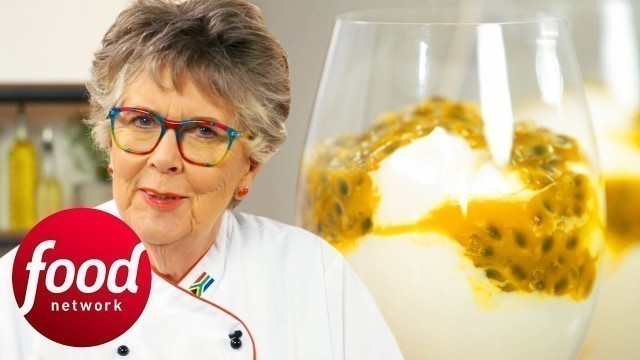 'Prue Leith\'s Delicious Passion Fruit Cream Pots | My Greatest Dishes'