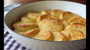 'Roman-Style Gnocchi - Gnocchi alla Romana Recipe - Baked Semolina Dumplings'