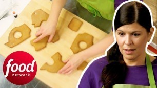 'Baker Starts Over Complex Cookie Puzzle After Forgetting Solution! | Christmas Cookie Challenge'