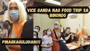 'Vice Ganda PINAGKAGULUHAN sa Binondo. Food Trip With BeksFriends!'