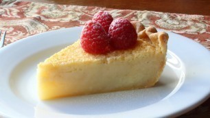 'Buttermilk Pie - Southern-Style Buttermilk Pie Recipe'