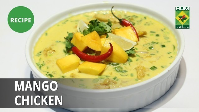 'Mango Chicken Recipe | Food Diaries |  Zarnak Sidhwa | Continental Food'