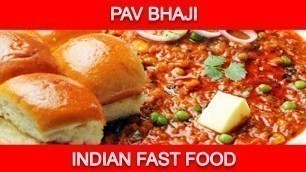 'Street Food | Pav Bhaji | Pav Bhaji Recipe Indian fast food dish | Street Spider'