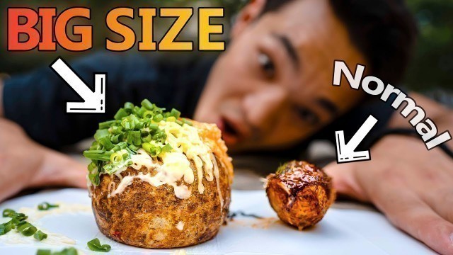 'Tokyo\'s Crazy Food Challenge: BOMB-size Takoyaki!!'