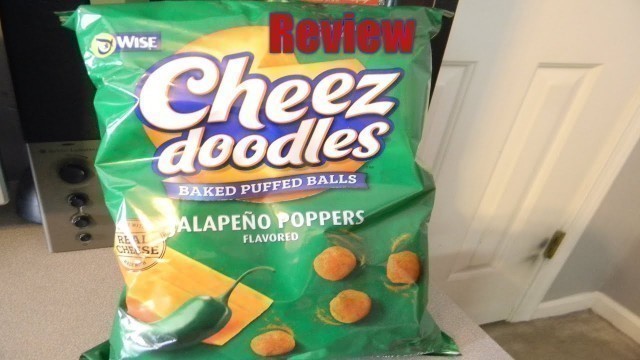 'FOOD REVIEW: Wise Cheez Doodles – Jalapeno Cheddar Poppers'