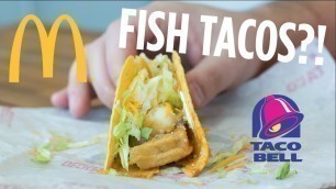 'Filet-O-Fish Taco! McDonalds + Taco Bell Hack'