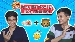 'Guess The Food By Emoji Challenge 