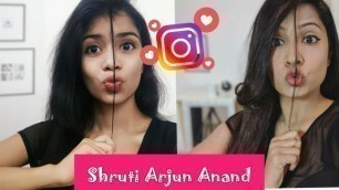 'I recreated Instagram Pictures Of \"Shruti Arjun Anand\" || Pragati Verma'