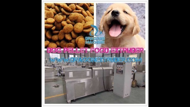 'Good Dog Pellet Food Extruder Dry Dog Food Extruding Equipment Cat Food Kibbles Extruding Machinery'