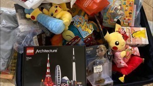 'HUGE Japan Haul! Rare LEGO, Nintendo, Pokémon, and CRAZY food!'