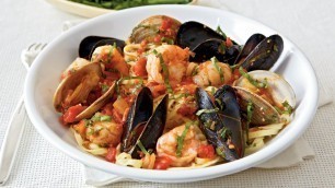 'How to Make Seafood Arrabbiata | MyRecipes'