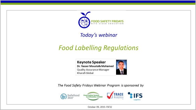 'Food Labeling Regulations'