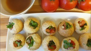 'Gol Gappay recipe|pani puri|Street food #shorts'