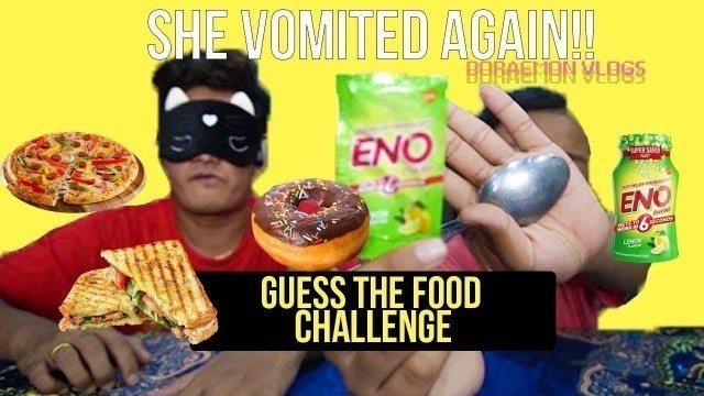 'Guess The Food Challenge || I Pranked My Sister || Doraemon vlogs'