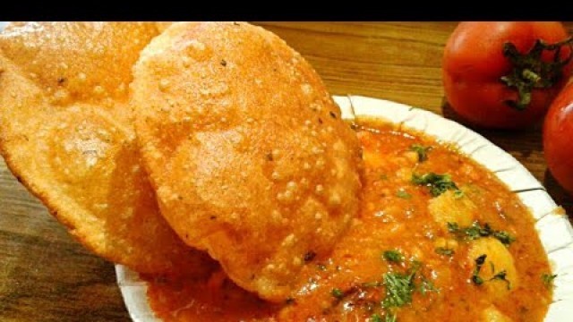 'Bhandare Ki Special Aloo Puri || Halwai Style || Perfect Aloo Puri || THE FOOD LIBRARY'