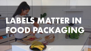 'Food labeling with compelling design, increased safety and enhanced sustainability'