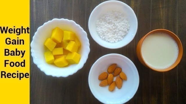 'Healthy Weight Gain And Brain Development Baby Food Recipe For 1 Year+ Babies | Baby Food Recipe'