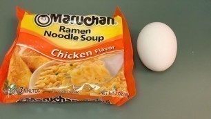 '$1 dinner- delicious ramen noodles recipe with egg 