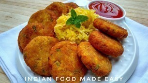 'Pumpkin Cutlet Recipe in Hindi by Indian Food Made Easy'