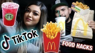 'VIRAL TIKTOK MCDONALDS FOOD HACKS **OMG** DELIGHTFUL'