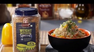 'Quick and Healthy Masala Brown Rice | Healthy Food | India Gate Brown Rice #JumKeKhao'