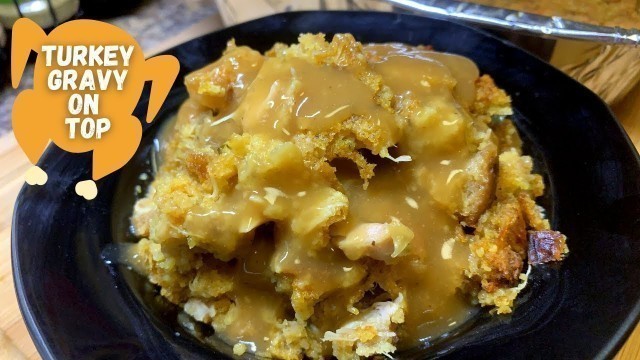 'Jiffy Cornbread Dressing With *Real* Turkey Stock | Soul Food Recipes'