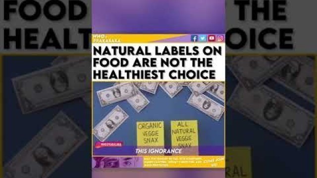 'Just because the label say it’s All Natural does not mean it’s ”ALL NATURAL” 