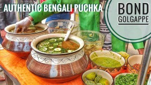 'Authentic Bengali Puchka | GolGappa | Spicy Pani Puri | GupChup | Raju Puchke Wala CR Park'