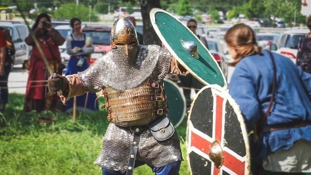 'EPIC VIKING BATTLE! - Highland Games Festival (Scottish Food, Dancing and Fighting!)'