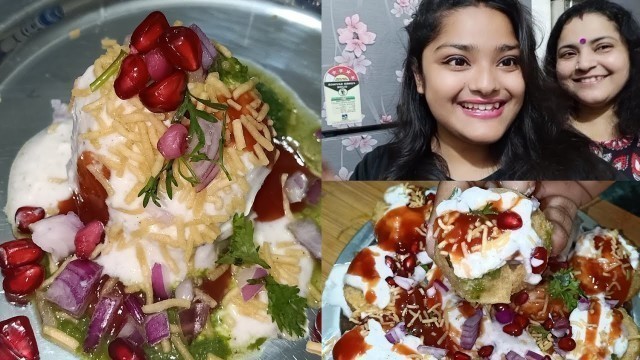 'DAHI PURI RECIPE | MUMBAI STREET FOOD RECIPE | CHAAT RECIPE ft. MaddyEats'