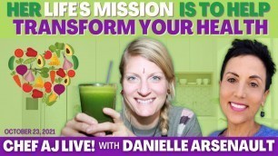 'Next-Level, Flavor-Bomb Sauces to Transform your Food | Chef AJ LIVE! with Danielle Arsenault'