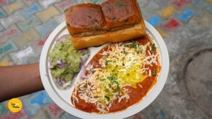 'Most Amazing Mumbai Style Cheese Pav Bhaji Rs. 110/- #delhifood #shorts'