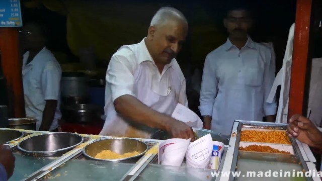 'STREET FOOD WITH DANCING | BHEL PURI MAKING WITH DANCE | AMAZING COOKING SKILLS street food'