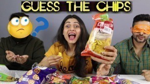 'GUESS CHIPS CHALLENGE || Guess The Food Challenge #funny #comedy'