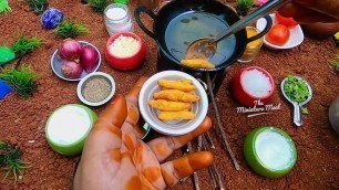 'Miniature Cheesy Potato Sticks | Miniature Cooking | The Miniature Meal'