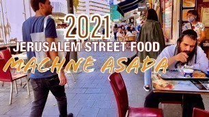 'Jerusalem Street Food Agripas Street Machne Asada You Will Love It #mukbang  #streetfood'