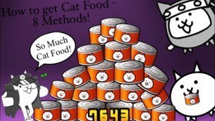 'How to get Cat Food in Battle Cats - 8 Methods & 2 Tips!'