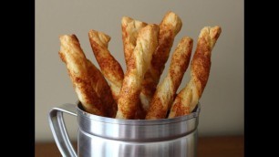 'Cheese Straws - Cheesy Bread Sticks Recipe'