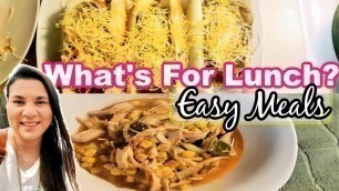 'What\'s for lunch | Easy Comfort food recipes | Cheesy comfort food'