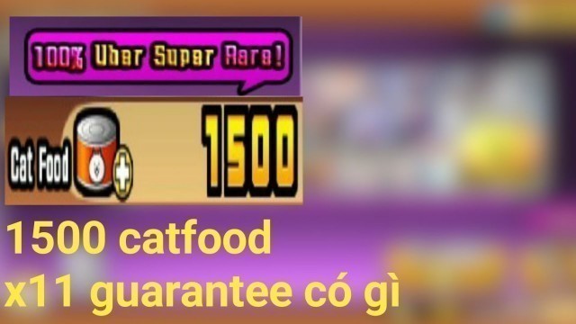 '[TKCT] The Battle Cats | 1500 catfood quay collab 100% uber liệu có gì'