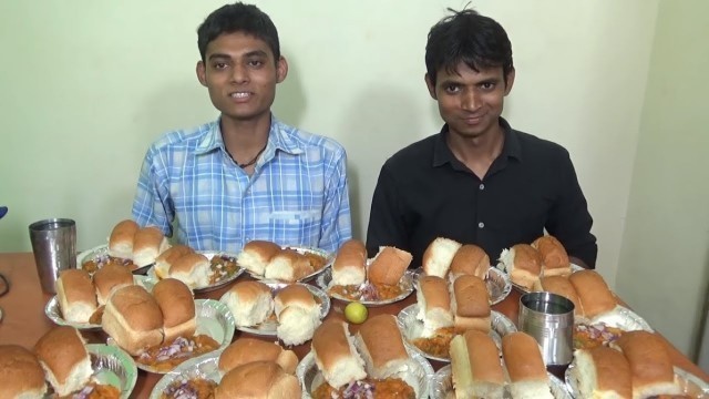 '14 Plate Pav Bhaji Competition | PavBhaji Eating Challenge | Food Challenge India'